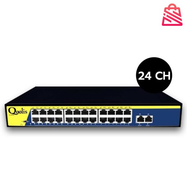 18003 POE SWITCH 24 CH 10 1002 Uplink 1 SET 10 100