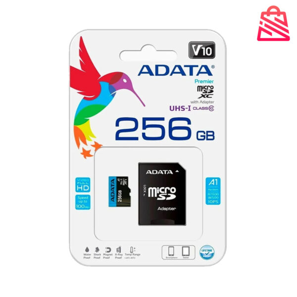 Memory card ยี่ห้อ ADATA 256gb