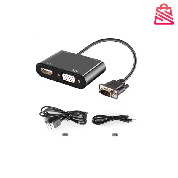 VGA to HDMI / VGA Adapter